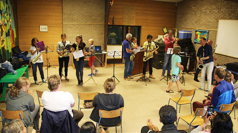 Muziekles in het Van Pallandthuis